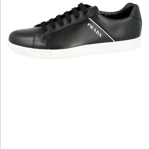 Prada men’s leather sneakers